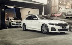 画像7: BMW 3シリーズ G20 G21 フロント用 艶ありブラック キドニーグリル センターグリル S2 (7)