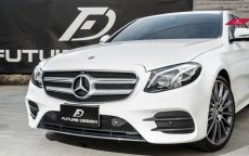 画像3: BENZ ベンツ Eクラス W213 AMGバンパー用フロント カナード スプリッター 4点 E200 E250 E300 E400 E43 本物DryCarbon ドライカーボン (3)