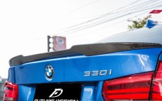 画像4: BMW 3シリーズ F30 セダン用リアスポイラー 本物DryCarbon ドライカーボン (4)