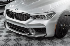 画像5: BMW F90 M5 フロントバンパー用スプリッター 本物DryCarbon ドライカーボン (5)