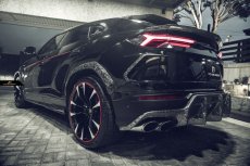 画像5: Lamborghini URUS ウルス リアバンパー用 カナード 本物DryCarbon ドライカーボン (5)