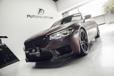 画像9: BMW F90 M5 フロントバンパー用スプリッター 本物DryCarbon ドライカーボン (9)