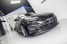 画像9: BMW 3シリーズ G20 G21 前期車 M-TECH Mスポーツ サイドスカート スポイラー 本物DryCarbon ドライカーボン (9)