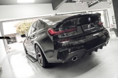 画像10: BMW 3シリーズ G20 G21 前期車 M-TECH Mスポーツ サイドスカート スポイラー 本物DryCarbon ドライカーボン (10)