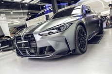 画像6: BMW 4シリーズ G82 M4 フロント用 エアベントカバー ガーニッシュ 本物DryCarbon ドライカーボン (6)