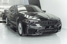 画像4: BMW 5シリーズ G30 セダン G31 ツーリング  改造用 F90 M5 LOOK ボンネット (4)