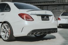 画像22: BENZ メルセデス・ベンツ W205 Cクラス セダン ワゴン用FD GT カーボンディフューザー 本物DryCarbon ドライカーボン C180 C200 C250 C300 C43 C45 C63 (22)