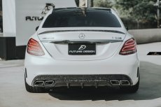 画像23: BENZ メルセデス・ベンツ W205 Cクラス セダン ワゴン用FD GT カーボンディフューザー 本物DryCarbon ドライカーボン C180 C200 C250 C300 C43 C45 C63 (23)