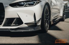 画像3: 【PSM DYNAMIC】BMW Mシリーズ G80 M3 G82 M4 フロント用 カナード スポイラー 本物DryCarbon ドライカーボン (3)