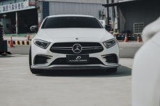 画像16: BENZ メルセデス・ベンツ CLS-Class C257 W257 AMGフロントバンパー用 GT-V リップスポイラー 本物DryCarbon ドライカーボン  (16)