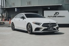 画像17: BENZ メルセデス・ベンツ CLS-Class C257 W257 AMGフロントバンパー用 GT-V リップスポイラー 本物DryCarbon ドライカーボン  (17)