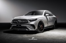 画像8: BENZ メルセデス・ベンツ GLC X254 C254 SUV クーペ フロントバンパー用 リップスポイラー 本物Dry Carbon ドライカーボン (8)