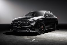 画像7: BENZ メルセデス・ベンツ GLC X254 C254 SUV クーペ フロントバンパー用 リップスポイラー 本物Dry Carbon ドライカーボン (7)