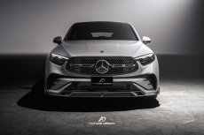 画像4: BENZ メルセデス・ベンツ GLC X254 C254 SUV クーペ フロントバンパー用 リップスポイラー 本物Dry Carbon ドライカーボン (4)