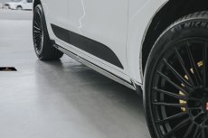 画像4: Porsche Macan マカン  サイドスカート 本物Drycarbon ドライカーボン (4)