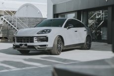 画像10:  PORSCHE ポルシェ Cayenne カイエン Coupe クーペ E3 II 後期用 フロント リップスポイラー 本物DryCarbon ドライカーボン (10)