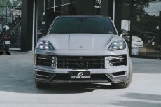 画像7:  PORSCHE ポルシェ Cayenne カイエン Coupe クーペ E3 II 後期用 フロント リップスポイラー 本物DryCarbon ドライカーボン (7)