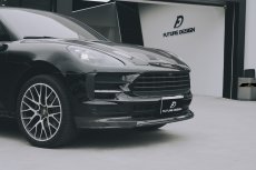 画像5: Porsche Macan マカン フロント用 リップスポイラー 本物Drycarbon ドライカーボン (5)