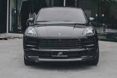 画像4: Porsche Macan マカン フロント用 リップスポイラー 本物Drycarbon ドライカーボン (4)