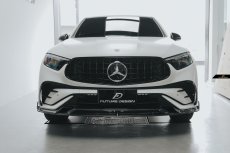 画像13: BENZ メルセデス・ベンツ GLC X254 C254 SUV クーペ フロントバンパー用 リップスポイラー 本物Dry Carbon ドライカーボン (13)