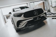 画像20: BENZ メルセデス・ベンツ GLC X254 C254 SUV クーペ フロントバンパー用 リップスポイラー 本物Dry Carbon ドライカーボン (20)