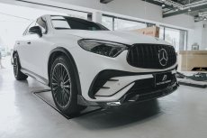 画像19: BENZ メルセデス・ベンツ GLC X254 C254 SUV クーペ フロントバンパー用 リップスポイラー 本物Dry Carbon ドライカーボン (19)