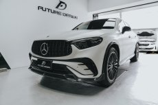 画像22: BENZ メルセデス・ベンツ GLC X254 C254 SUV クーペ フロントバンパー用 リップスポイラー 本物Dry Carbon ドライカーボン (22)