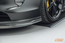 画像13: 【PSM DYNAMIC】Porsche ポルシェ Taycan タイカン フロント リップスポイラー 本物Drycarbon ドライカーボン (13)