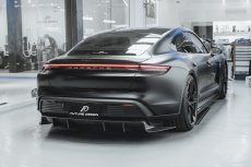 画像7: 【PSM DYNAMIC】Porsche ポルシェ Taycan タイカン リア スポイラー 本物Drycarbon ドライカーボン (7)