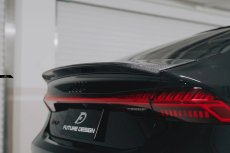 画像1: AUDI RS7 C8 トランク用リアスポイラー 本物DryCarbon ドライカーボン (1)