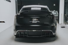 画像22: TESLA テスラ MODEL モデル Y トランク用 リアスポイラー 本物Drycarbon ドライカーボン (22)