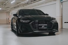 画像8: AUDI RS7 C8 フロント リップスポイラー 本物DryCarbon ドライカーボン (8)