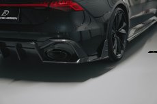 画像8: AUDI RS7 C8 リアディフューザー スプリッター 本物DryCarbon ドライカーボン (8)