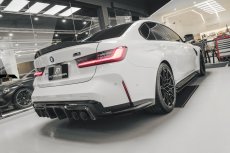 画像15: BMW 3シリーズ G80 M3 サイド スカート 本物DryCarbon ドライカーボン (15)