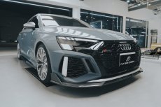 画像7: AUDI RS3 SportBack スポーツバック 8Y フロント リップスポイラー 本物DryCarbon ドライカーボン (7)