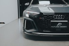 画像12: AUDI RS3 SportBack スポーツバック 8Y フロント リップスポイラー 本物DryCarbon ドライカーボン (12)