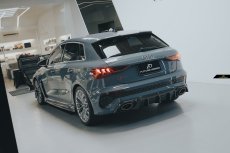 画像6: AUDI RS3 SportBack スポーツバック 8Y リアディフューザー 本物DryCarbon ドライカーボン (6)