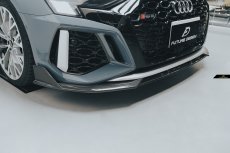 画像10: AUDI RS3 SportBack スポーツバック 8Y フロント リップスポイラー 本物DryCarbon ドライカーボン (10)