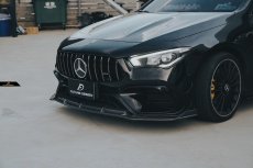 画像19: BENZ メルセデス・ベンツ CLA-Class W118 CLA45フロントバンパー用リップスポイラー 本物DryCarbon ドライカーボン (19)