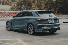 画像12: AUDI RS3 SportBack スポーツバック 8Y リア ルーフスポイラー 本物DryCarbon ドライカーボン (12)