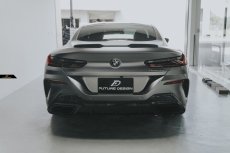 画像3: BMW 8シリーズ G14 G15 クーペ トランク用 リアスポイラー 本物DryCarbon ドライカーボン (3)