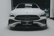 画像1: BENZ メルセデス・ベンツ CLE Coupe C236 用 フロントリップスポイラー 本物Drycarbon ドライカーボン (1)