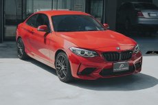 画像4: BMW 2シリーズ F22 用 F87 M2Cルック 改造用 フロントバンパー エアロ カスタム (4)