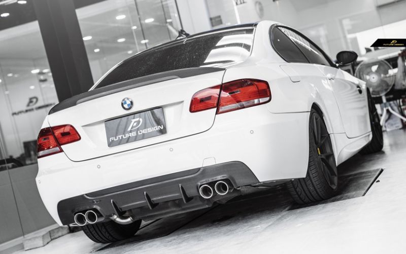 BMW 3シリーズ E92 E93 Mスポーツ専用 リア ディフューザー 本物Drycarbon ドライカーボン Future Design  Drycarbon parts