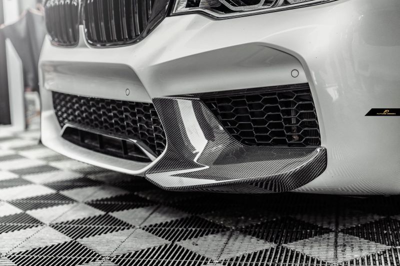 BMW F90 M5 フロントバンパー用スプリッター 本物DryCarbon ドライカーボン - Future Design Drycarbon  parts