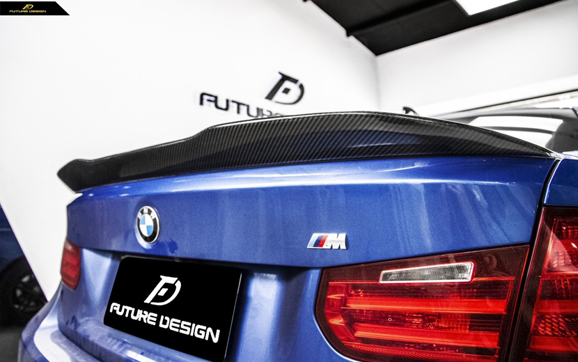 BMW 3シリーズ F80 M3 セダン トランク用 リアスポイラー 本物DryCarbon ドライカーボン