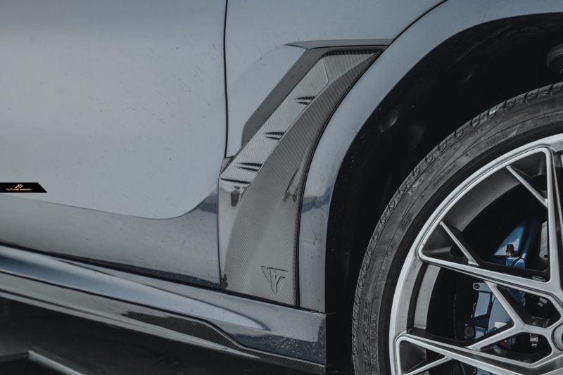 BMW Xシリーズ X6 G06 フロント フェンダー エアインテーク 本物DryCarbon ドライカーボン Future Design  Drycarbon parts
