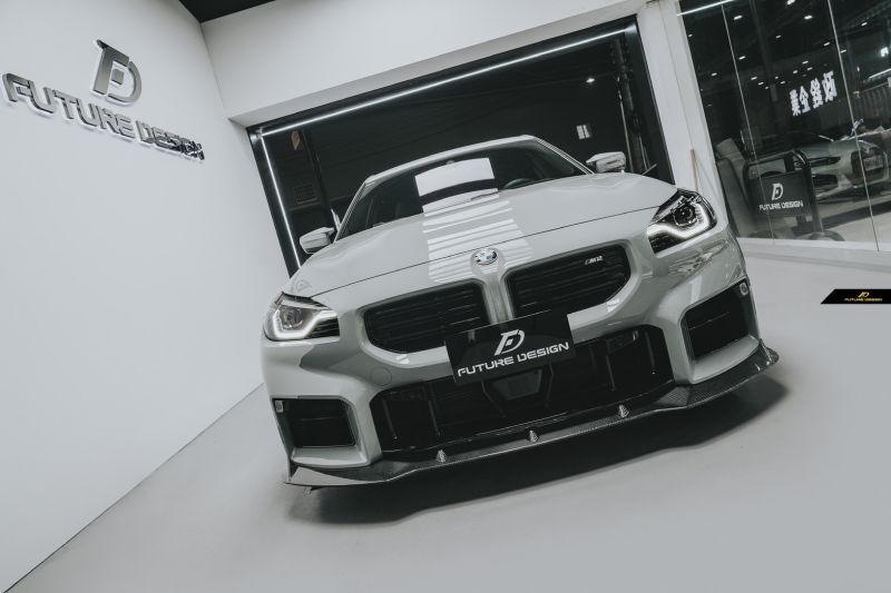 FD×MTC】BMW 2シリーズ G87 クーペ フロント M2用 本物DryCarbon ドライカーボン - Future Design  Drycarbon parts