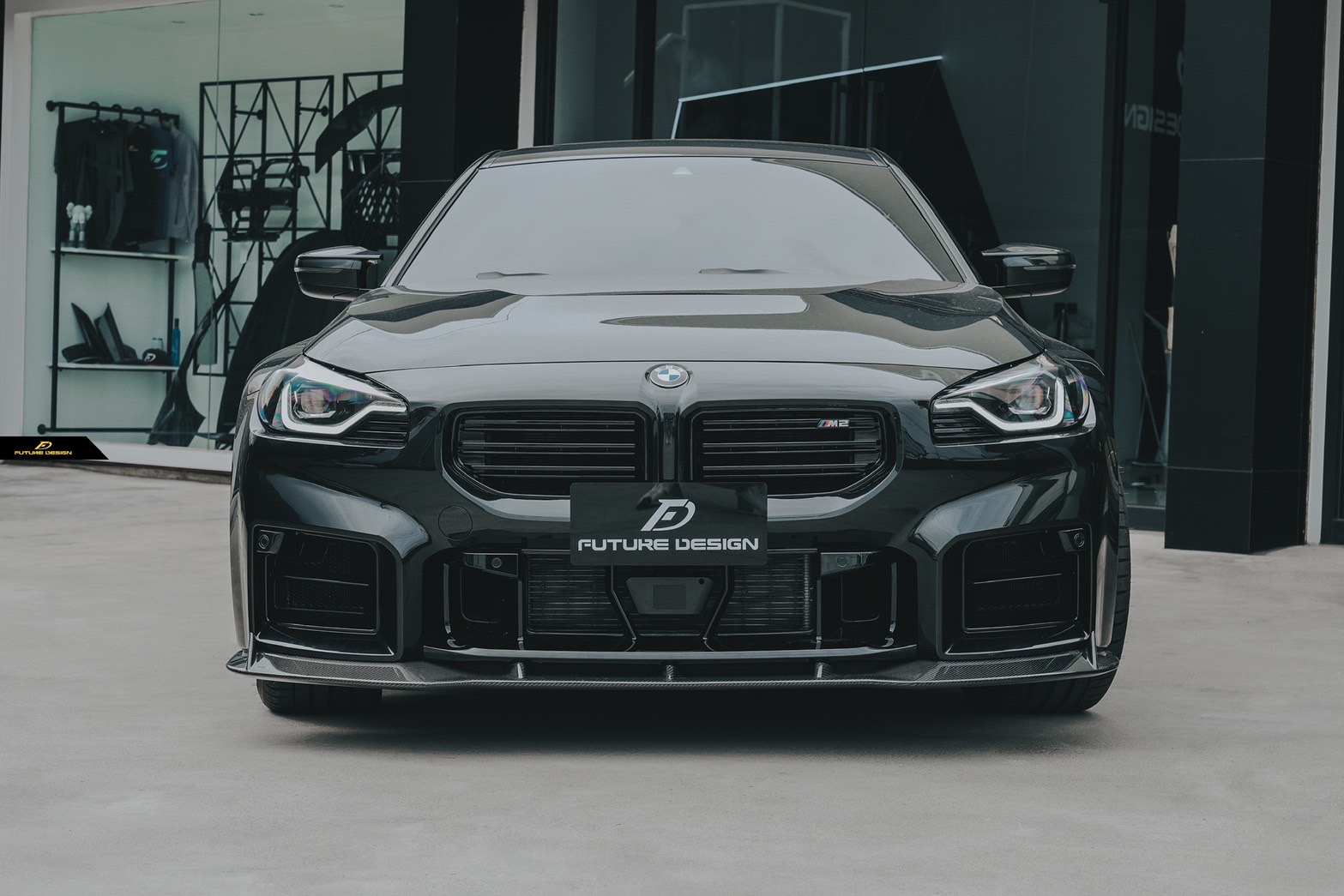 FD×MTC】BMW 2シリーズ G87 クーペ フロント M2用 本物DryCarbon ドライカーボン - Future Design  Drycarbon parts